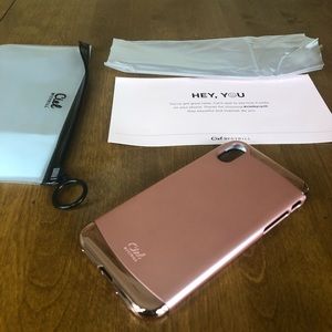 Ciel By Cyrill Rose Gold iPhone XS/X Case